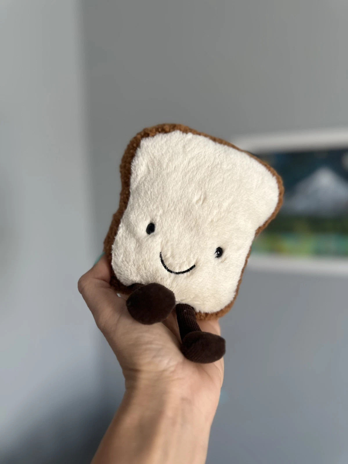 Jellycat Authentic Amuseables Small Toast Plush Stuffy Stuffed Animal - Retired