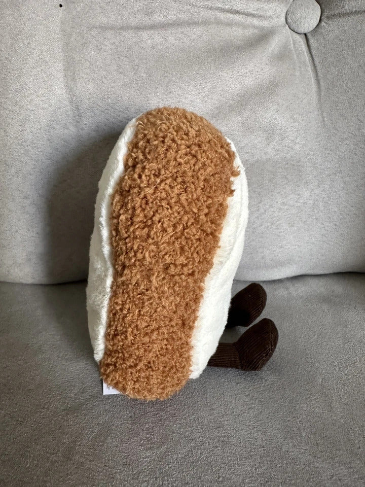Jellycat Authentic Amuseables Small Toast Plush Stuffy Stuffed Animal - Retired