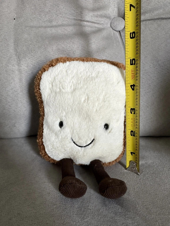 Jellycat Authentic Amuseables Small Toast Plush Stuffy Stuffed Animal - Retired